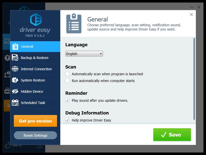 download the new DriverEasy Professional 5.8.1.41398